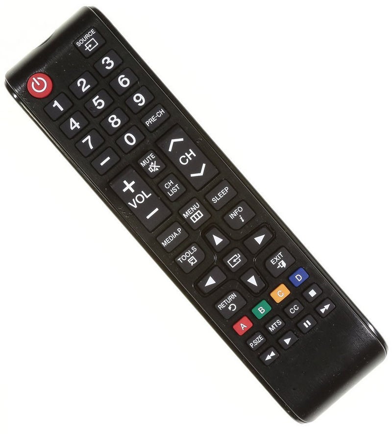 JustFine Replaced Remote Control Compatible for Samsung UN40ES6003F UN43J5000ABXZA UN55ES6003F UN60ES6003VXZA UN55FH6003F LCD LED HDTV TV - Image 1
